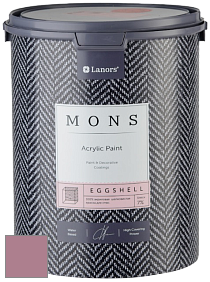 MONS EGGSHELL PAINT – 100% акриловая шелковисто-матовая краска, 7 % блеска цвет NCS S 3030-R20B 