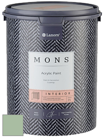 MONS INTERIOR PAINT – 100% акриловая глубоко матовая краска, 3% блеска цвет NCS S 2020-G20Y 