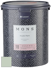 MONS EGGSHELL PAINT – 100% акриловая шелковисто-матовая краска, 7 % блеска цвет NCS S 1510-G20Y 