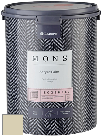 MONS EGGSHELL PAINT – 100% акриловая шелковисто-матовая краска, 7 % блеска цвет NCS S 1510-G90Y 