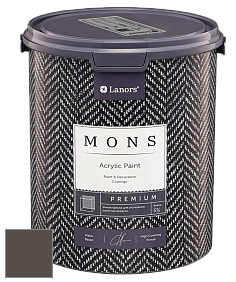 MONS PREMIUM PAINT – 100% акриловая интерьерная краска с шелковистым матовым блеском цвет NCS S 8005-Y20R 