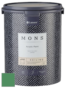 MONS CEILING PAINT – Aбсолютно матовая потолочная краска, 2% блеска цвет NCS S 3050-G10Y 