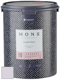 MONS EGGSHELL PAINT – 100% акриловая шелковисто-матовая краска, 7 % блеска цвет NCS S 1010-R50B 