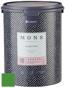 MONS EGGSHELL PAINT – 100% акриловая шелковисто-матовая краска, 7 % блеска цвет NCS S 2075-G20Y 
