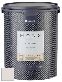 MONS CEILING PAINT – Aбсолютно матовая потолочная краска, 2% блеска цвет NCS S 1002-Y80R 