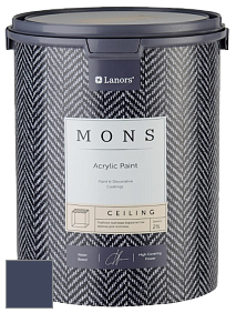 MONS CEILING PAINT – Aбсолютно матовая потолочная краска, 2% блеска цвет NCS S 7020-R70B 
