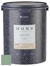 MONS CEILING PAINT – Aбсолютно матовая потолочная краска, 2% блеска цвет NCS S 3020-G10Y 