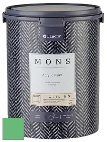 MONS CEILING PAINT – Aбсолютно матовая потолочная краска, 2% блеска цвет NCS S 1060-G10Y 