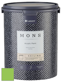 MONS CEILING PAINT – Aбсолютно матовая потолочная краска, 2% блеска цвет NCS S 0570-G30Y 