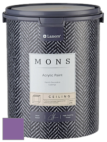 MONS CEILING PAINT – Aбсолютно матовая потолочная краска, 2% блеска цвет NCS S 3050-R50B 