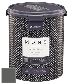 MONS PREMIUM PAINT – 100% акриловая интерьерная краска с шелковистым матовым блеском цвет MONS 40 Маслина