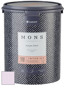 MONS INTERIOR PAINT – 100% акриловая глубоко матовая краска, 3% блеска цвет NCS S 0515-R40B 