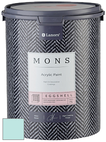 MONS EGGSHELL PAINT – 100% акриловая шелковисто-матовая краска, 7 % блеска цвет NCS S 0520-B50G 