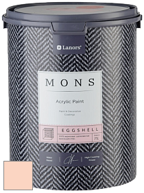 MONS EGGSHELL PAINT – 100% акриловая шелковисто-матовая краска, 7 % блеска цвет NCS S 0515-Y60R 