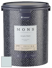 MONS CEILING PAINT – Aбсолютно матовая потолочная краска, 2% блеска цвет NCS S 1005-B20G 