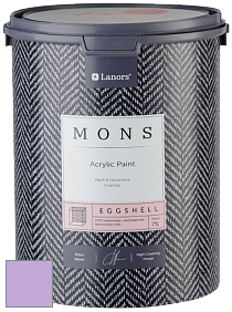 MONS EGGSHELL PAINT – 100% акриловая шелковисто-матовая краска, 7 % блеска цвет NCS S 1040-R50B 