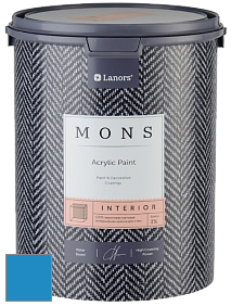 MONS INTERIOR PAINT – 100% акриловая глубоко матовая краска, 3% блеска цвет NCS S 2060-R90B 