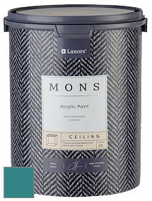 MONS CEILING PAINT – Aбсолютно матовая потолочная краска, 2% блеска цвет NCS S 4040-B40G 
