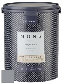 MONS CEILING PAINT – Aбсолютно матовая потолочная краска, 2% блеска цвет NCS S 4005-R80B 