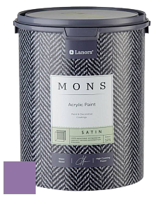 MONS SATIN PAINT – 100% акриловая полуматовая краска, 12% блеска цвет MONS 220 Петрушка