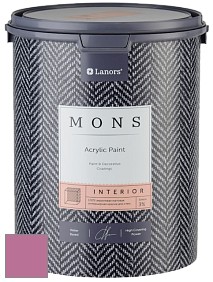 MONS INTERIOR PAINT – 100% акриловая глубоко матовая краска, 3% блеска цвет NCS S 2050-R30B 