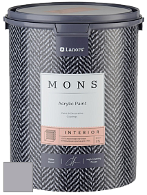 MONS INTERIOR PAINT – 100% акриловая глубоко матовая краска, 3% блеска цвет NCS S 3005-R50B 