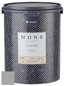 MONS CEILING PAINT – Aбсолютно матовая потолочная краска, 2% блеска цвет NCS S 3500-N 