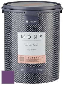 MONS INTERIOR PAINT – 100% акриловая глубоко матовая краска, 3% блеска цвет NCS S 4050-R50B 