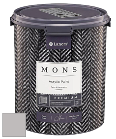 MONS PREMIUM PAINT – 100% акриловая интерьерная краска с шелковистым матовым блеском цвет NCS S 2502-R 