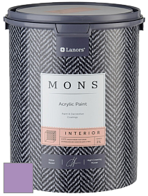 MONS INTERIOR PAINT – 100% акриловая глубоко матовая краска, 3% блеска цвет NCS S 2040-R50B 