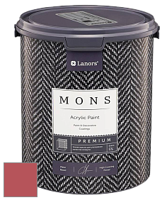 MONS PREMIUM PAINT – 100% акриловая интерьерная краска с шелковистым матовым блеском цвет MONS 225 Восток