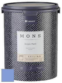 MONS CEILING PAINT – Aбсолютно матовая потолочная краска, 2% блеска цвет NCS S 1550-R70B 