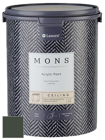 MONS CEILING PAINT – Aбсолютно матовая потолочная краска, 2% блеска цвет MONS 242 Князь Игорь