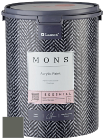 MONS EGGSHELL PAINT – 100% акриловая шелковисто-матовая краска, 7 % блеска цвет NCS S 7005-G50Y 