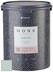 MONS EGGSHELL PAINT – 100% акриловая шелковисто-матовая краска, 7 % блеска цвет NCS S 1510-B80G 