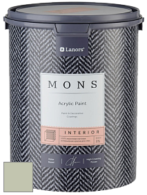 MONS INTERIOR PAINT – 100% акриловая глубоко матовая краска, 3% блеска цвет NCS S 2010-G50Y 