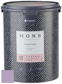 MONS EGGSHELL PAINT – 100% акриловая шелковисто-матовая краска, 7 % блеска цвет NCS S 2030-R50B 
