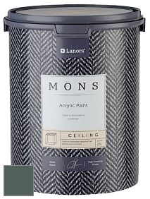MONS CEILING PAINT – Aбсолютно матовая потолочная краска, 2% блеска цвет NCS S 7010-B90G 