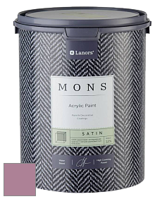 MONS SATIN PAINT – 100% акриловая полуматовая краска, 12% блеска цвет NCS S 3030-R30B 