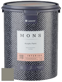 MONS INTERIOR PAINT – 100% акриловая глубоко матовая краска, 3% блеска цвет NCS S 5005-G80Y 