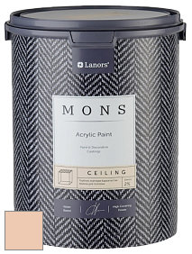 MONS CEILING PAINT – Aбсолютно матовая потолочная краска, 2% блеска цвет NCS S 1015-Y50R 