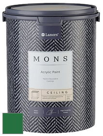MONS CEILING PAINT – Aбсолютно матовая потолочная краска, 2% блеска цвет NCS S 3560-G10Y 
