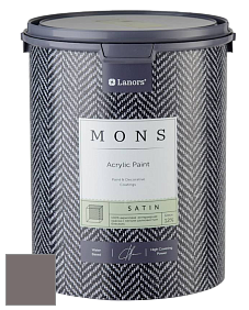 MONS SATIN PAINT – 100% акриловая полуматовая краска, 12% блеска цвет NCS S 6005-R 