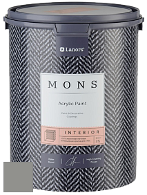 MONS INTERIOR PAINT – 100% акриловая глубоко матовая краска, 3% блеска цвет NCS S 4502-G50Y 