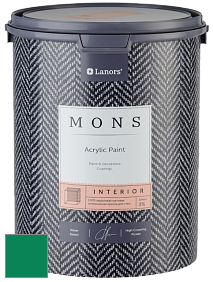 MONS INTERIOR PAINT – 100% акриловая глубоко матовая краска, 3% блеска цвет NCS S 3060-G 