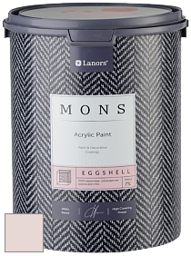 MONS EGGSHELL PAINT – 100% акриловая шелковисто-матовая краска, 7 % блеска цвет NCS S 0907-Y90R 