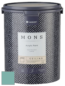 MONS CEILING PAINT – Aбсолютно матовая потолочная краска, 2% блеска цвет MONS 244 Зефир и Флора