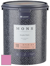 MONS INTERIOR PAINT – 100% акриловая глубоко матовая краска, 3% блеска цвет NCS S 1050-R30B 
