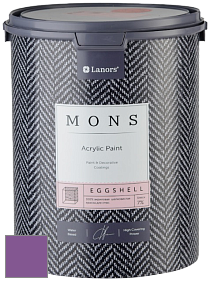 MONS EGGSHELL PAINT – 100% акриловая шелковисто-матовая краска, 7 % блеска цвет NCS S 3055-R50B 