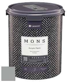 MONS PREMIUM PAINT – 100% акриловая интерьерная краска с шелковистым матовым блеском цвет NCS S 3502-G 